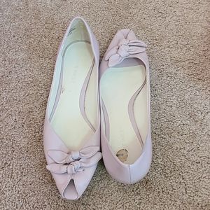 NINE WEST lavender flats  💜
